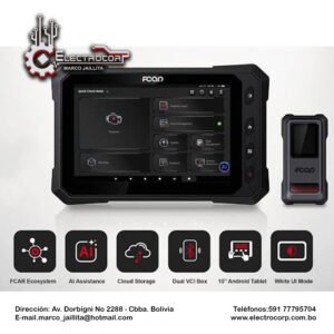 ESCANER MULTIMARCA FCAR FULL COBERTURA 12/24V F9S-G